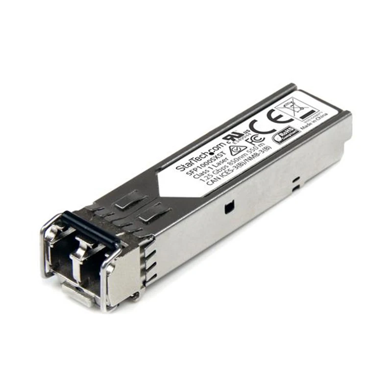 

StarTech.com Modulo Transceptor SFP de Fibra LC Multimodo 1000Base-SX MSA de 1000Mbps DDM DOM - Hasta 550m, 1250 Mbit/s, SFP, LC