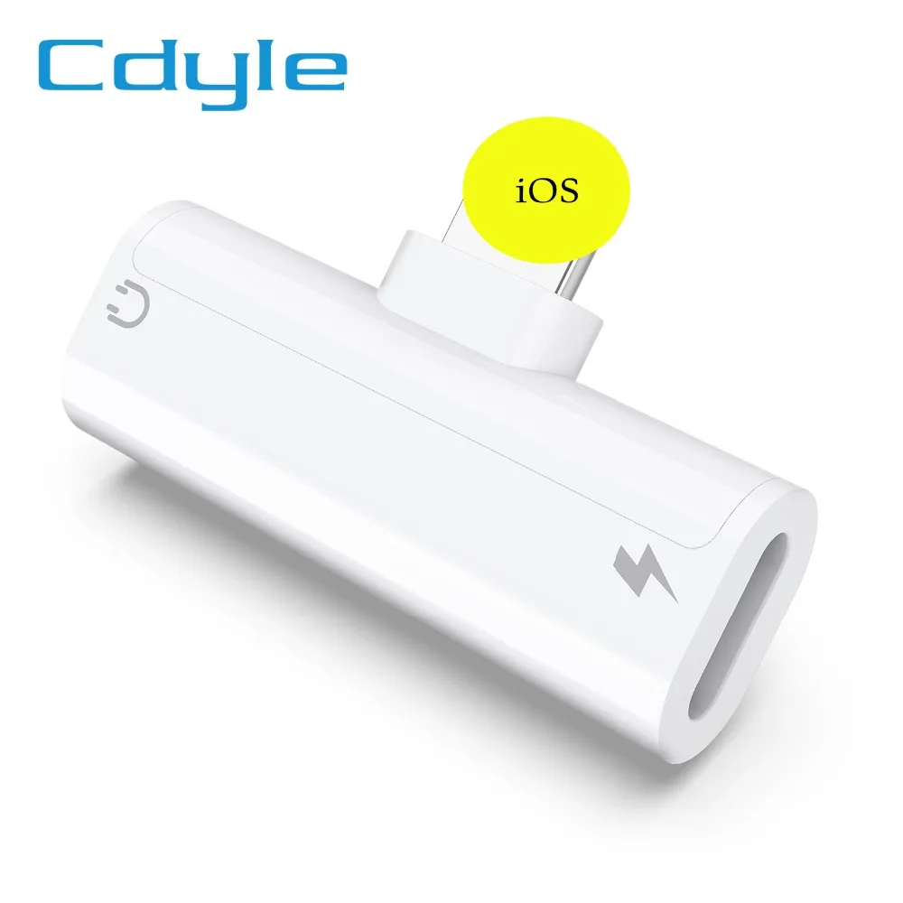 

Mini otg Dual Splitter for iphone 7 8 X XS XR Adapter Headphone Jack Audio Converter For Lightning Charge/Music/Call AUX Adapter