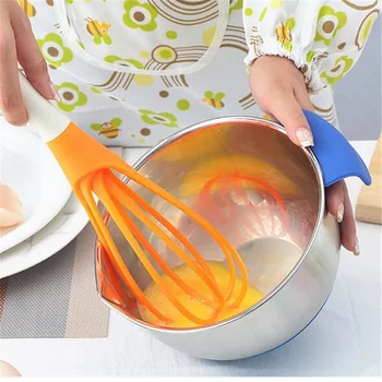 

100pcs Egg Beaters Food-Grade PP Egg Whisk Mixer New Designer Kitchen Blender Baking Flour Stirrer Random Color wa3642