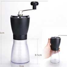 Портативный моющийся ABS керамический сердечник ручной кофе мельница цвет случайный инструменты для кухни высокого качества Стильная кофемолка