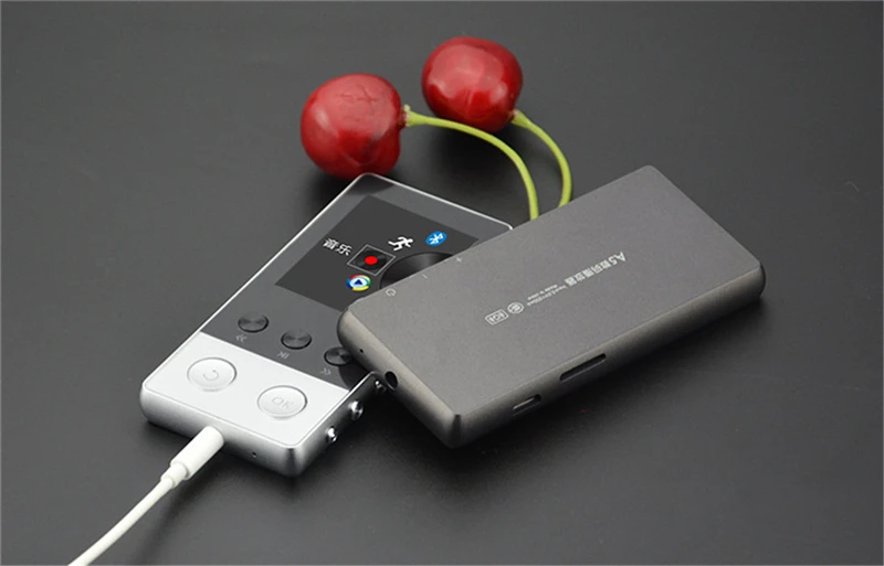 Portable Blutooth MP3 Player Mini Audio 8GB with Built-in Speaker TF Card FM Radio APE Flac Caixa Se Som Soundbar Metal Materia mp3 music player