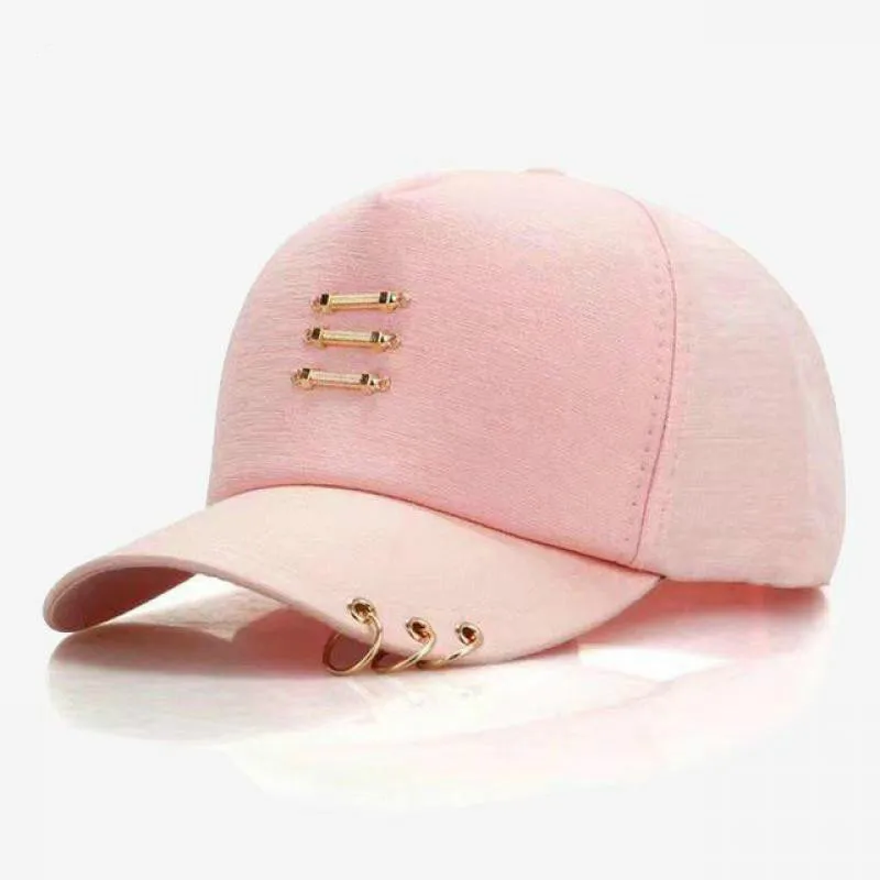 DeePom Женская бейсбольная кепка с кольцами Snapback летние шапки для мужчин и женщин