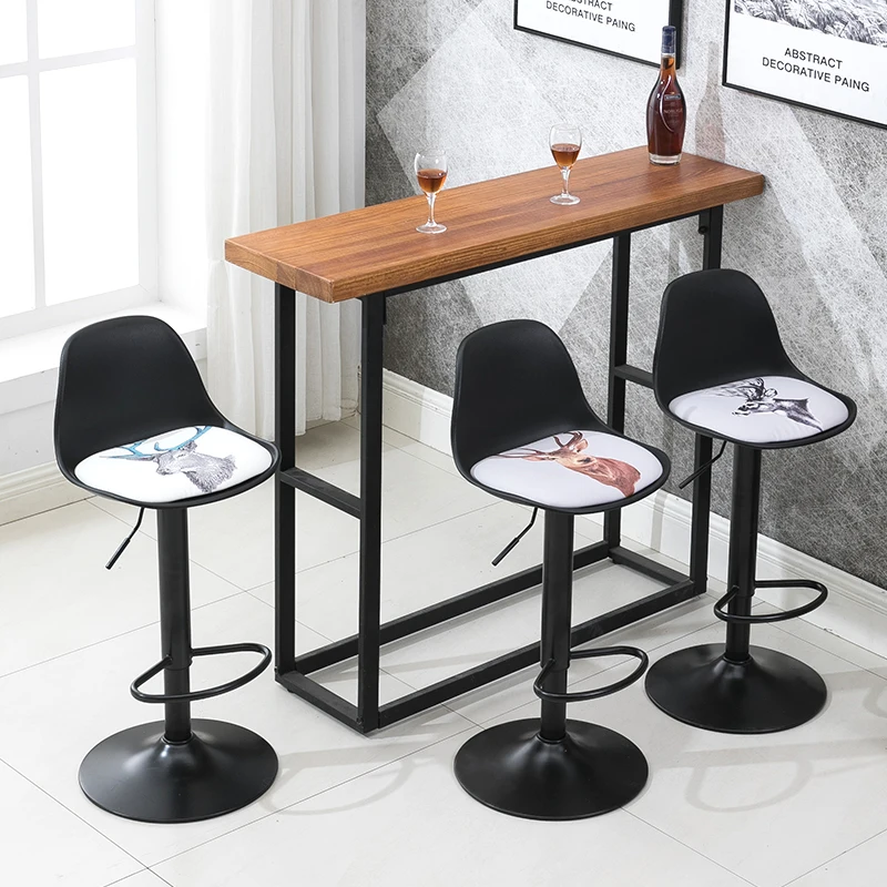 15%Simple modern retro home high bar stool bar chair bar chair lift chair high stool rotating bar table and chair stool 15%Simple modern retro home high bar stool bar chair bar chair lift chair high stool rotating bar table and chair stool