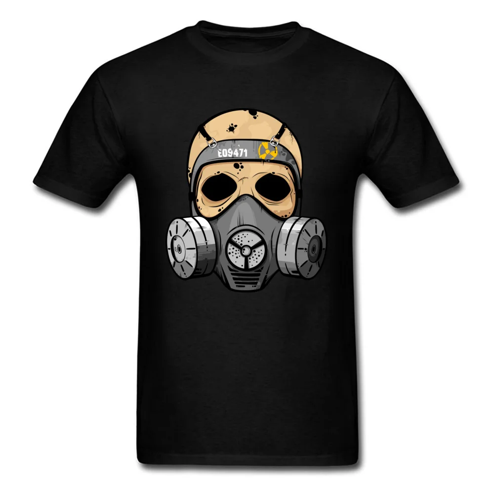 Gas mask skull_black
