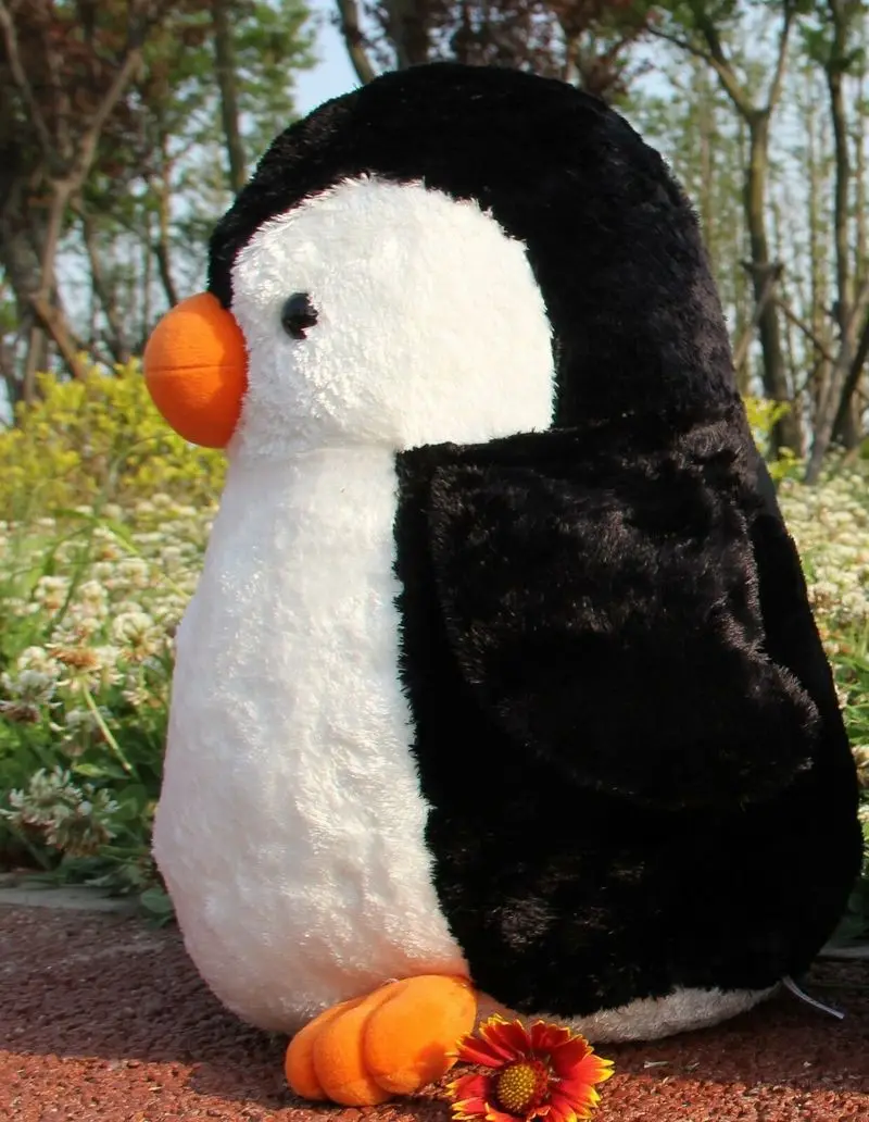 

Cute 17"/43CM Large Penguin Giant Stuffed Soft Plush Animal Toy Kid Bithday Gift Plush Nano Doll