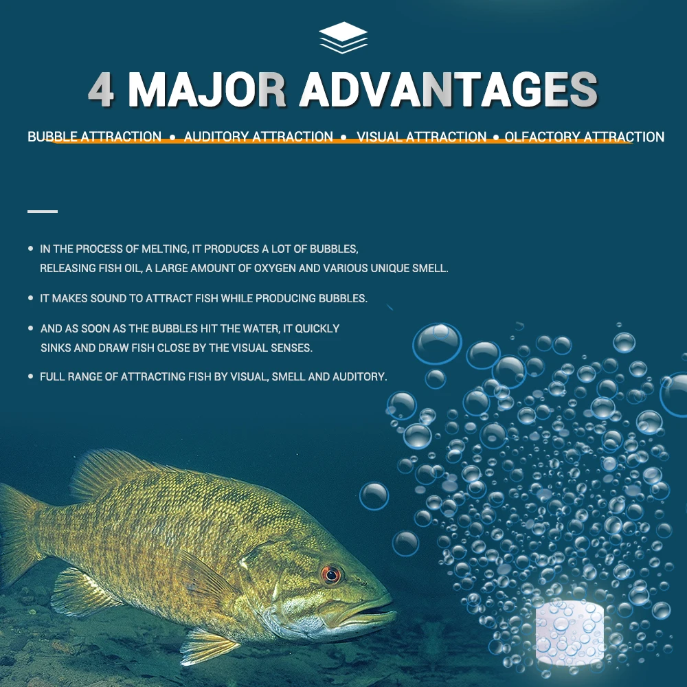 Angeln Locken Blase Ball Angeln Sauerstoff Zunehmende Mittel Fisch