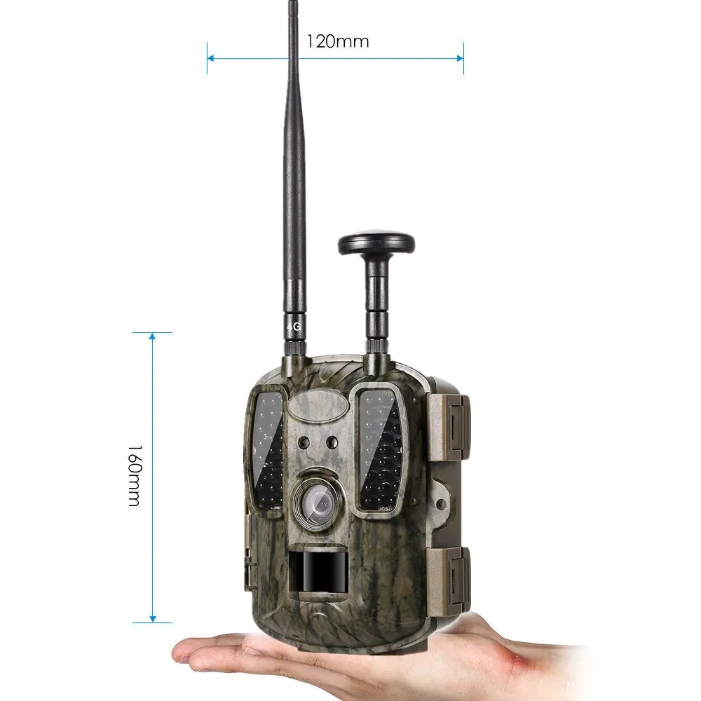 Настоящее 12MP фотоловушка для охоты 4G MMS gps GPRS цифровой постовой-разведчик охоты камера TTL игры дикой фото ловушки, охота Камера 4G
