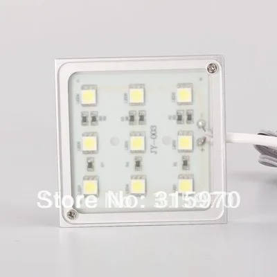

Led Accent Light Slim Type 12V Square Shape Led Backlight 9leds 5050SMD Led Cabinet Light 10pcs/lot