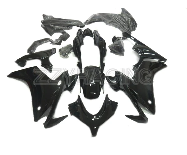 

Injection Fairings Kits for Honda CBR500R 2013 - 2015 Year Complete ABS Plastic Covers 2014 Motorcycle Cowlings Gross Black Kit