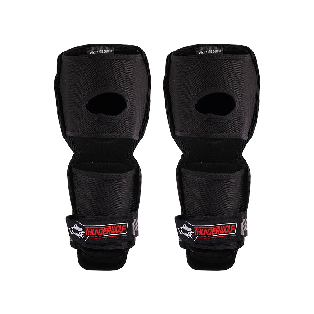 Huntingwolf Racing Knee Shin Elbow Guards Motorcycle Motocross Protective Gear