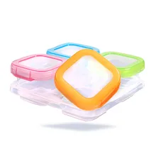 120 мл 4 сетки Crisper коробка решетки льда крышка плиты морозильник контейнер для детского питания контейнер Подставка под авокадо сохранение