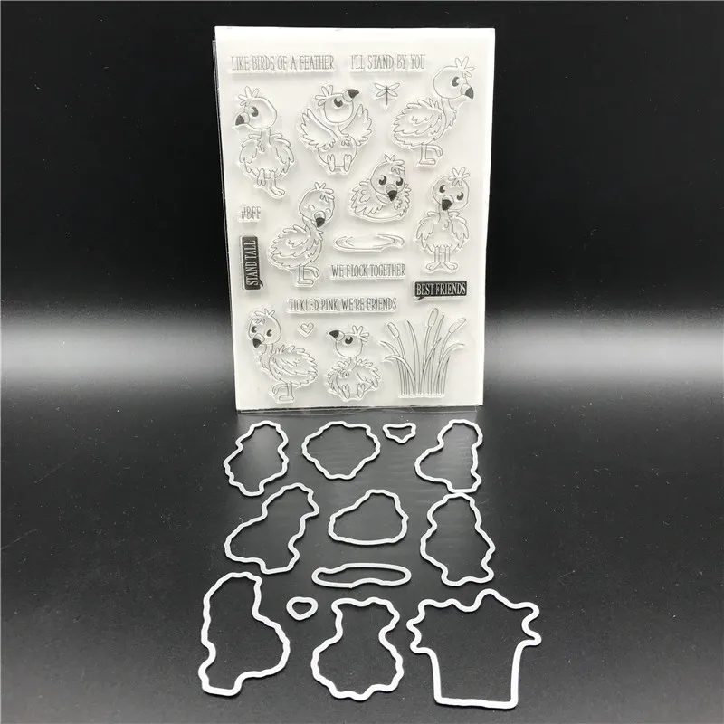 

Bird Metal Cutting Dies Stencils for DIY Scrapbook/photo album Decorative Embossing DIY Paper Cards Making Proje A668