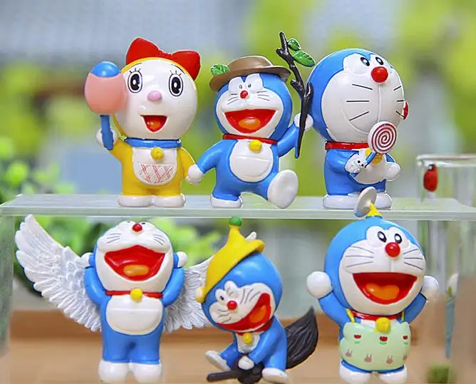 doraemon mini figures