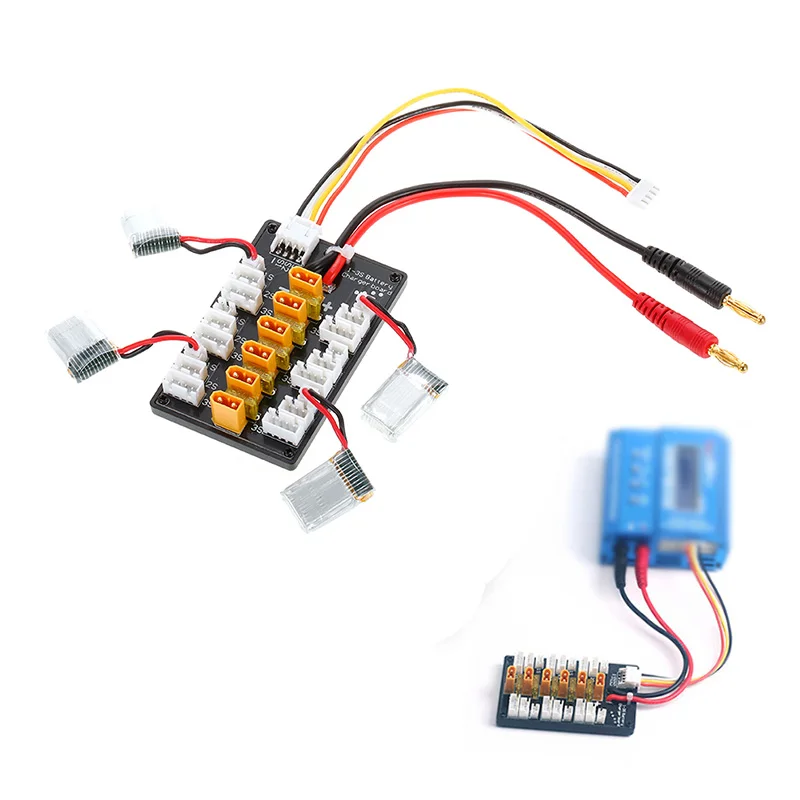 

XT30 1S-3S Plug Parallel Charging Board For IMAX B6 Balance Charger Spare Part Accessories for RC Model Multirotor Free Shipping