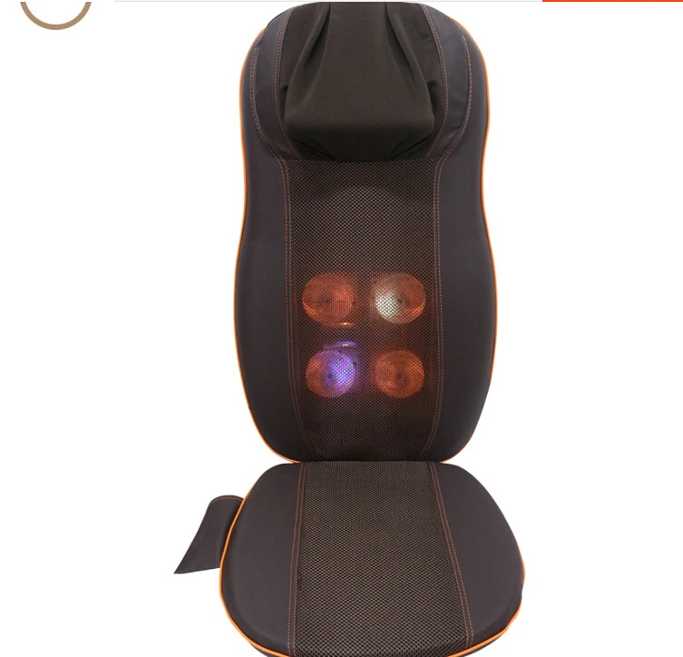 Intelligent Vibrating car seat massage cushion Heat Back Neck Chair Home Seat Pain Relief