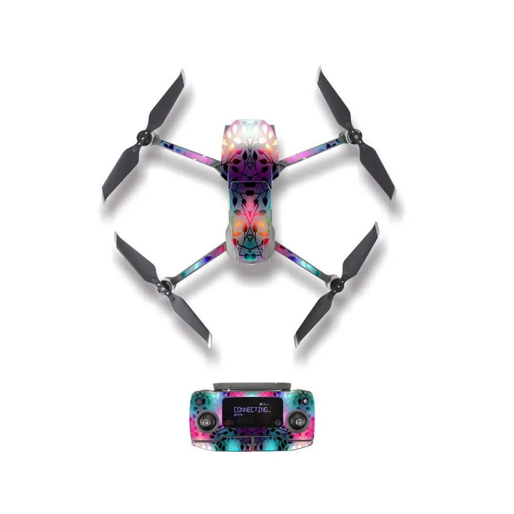 [M20012] стильная наклейка с винтажным рисунком для корпуса дрона DJI Mavic 2 Pro и Zoom