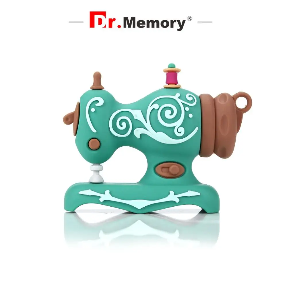 

Dr. Memory Usb Flash Drive 32GB Pen Drive 64GB 128GB Usb Memory 2.0 Cute Sewing Machine Silicone Flash Memory 4GB 8GB 16GB Gift