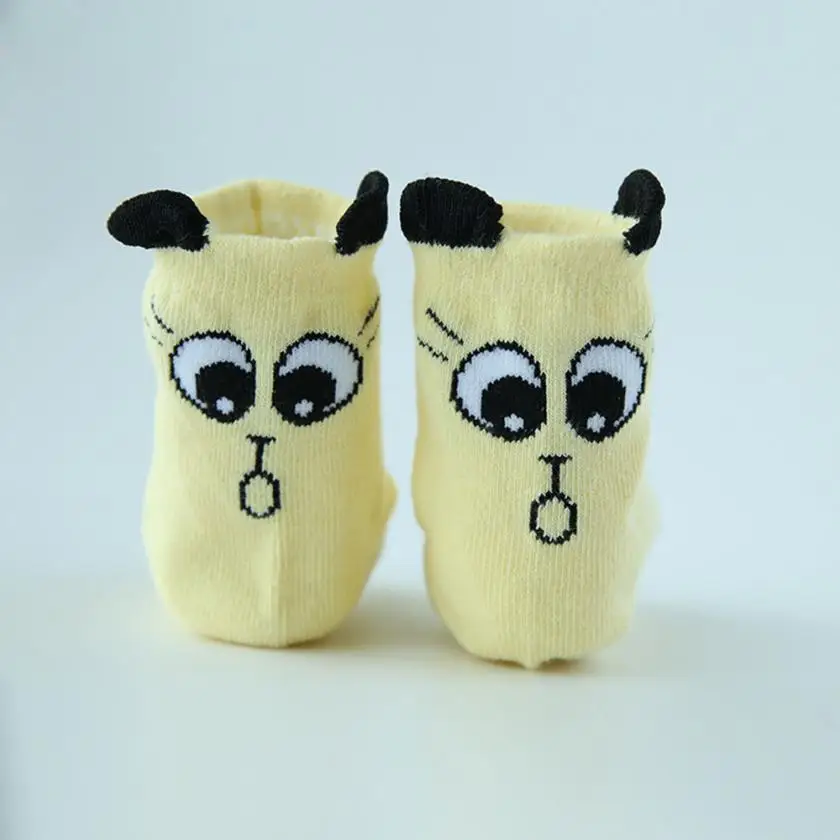 Детские носки для новорожденных, хлопковые милые Нескользящие Носки с рисунком для маленьких мальчиков и девочек, meia infantil calcetines, J7072