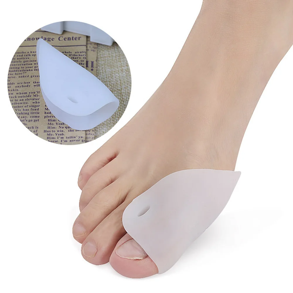 1Pair Big Toe Hallux Valgus Corrector Bunions Toe Separator Finger Toes Separators Feet Care Protector