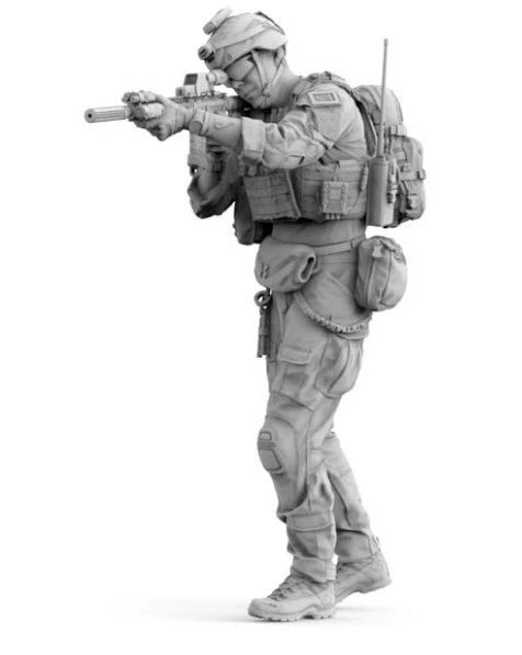 1/35 Scale US Army Soldiers Modern 