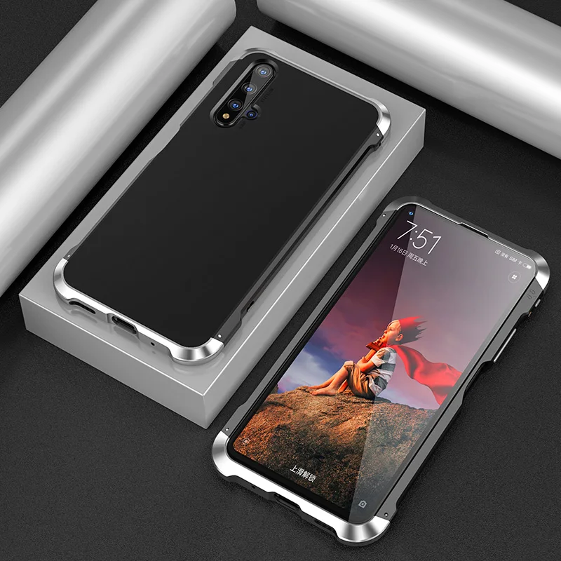 

Luxury Metal for Huawei Honor 20 Pro Case Shockproof Aluminum TPU Hard Funny Phone Cover for Honor 20Pro Case Armor Slim Girls