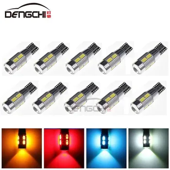 

10 pcs voiture style voiture Auto LED T10 Canbus 194 W5W lumiere LED ampoule pas d'erreur lumiere LED Parking led cote lumiere