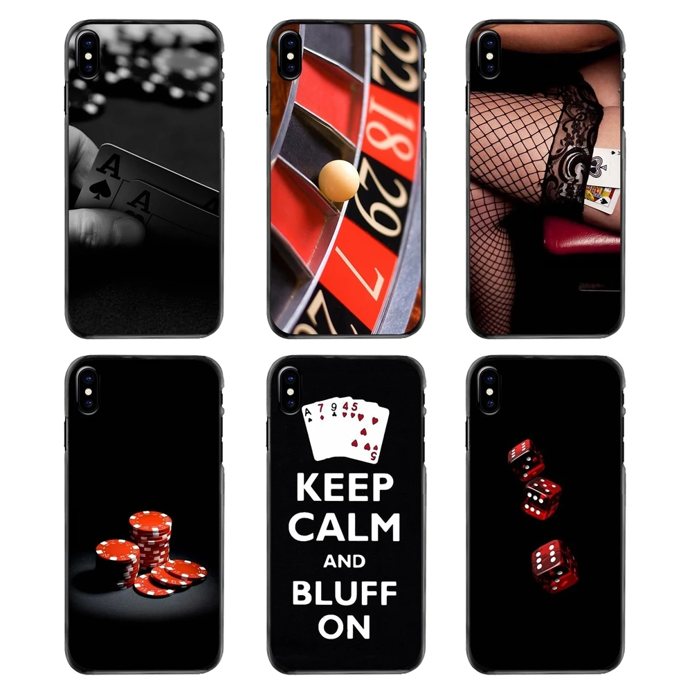 The Luxury Poker Casino Art Pattern Mobile Phone Cover For LG G6 L90 V20 Nexus 5X 6P K10 Moto E E2 E3 G G2 G3 G4 G5 PLUS X2 Play |