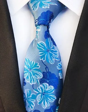 Новые Классические шелковые мужские галстуки с цветами Anchovies, галстуки на шею 8 см, темно-синие галстуки для мужчин, официальная одежда, деловой костюм, Свадебная вечеринка, Gravatas - Цвет: XU-E07