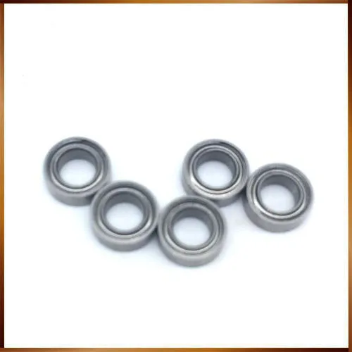 abec 4PCS High quality ABEC MR74ZZ MR74Z MR74 ZZ L-740ZZ 4x7x2.5 mm 4*7*2.5 mm metal shield Miniature deep groove ball bearings