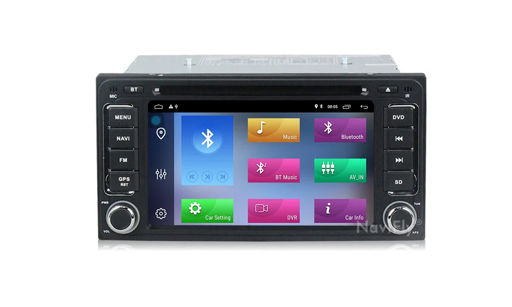 Clearance NaviFly 2G+32G 2 Din Android 9.1 Car radio gps for Toyota/Corolla/Terios/Altis/RAV4/CAMRY Car Multimedia Video Player GPS USB BT 9