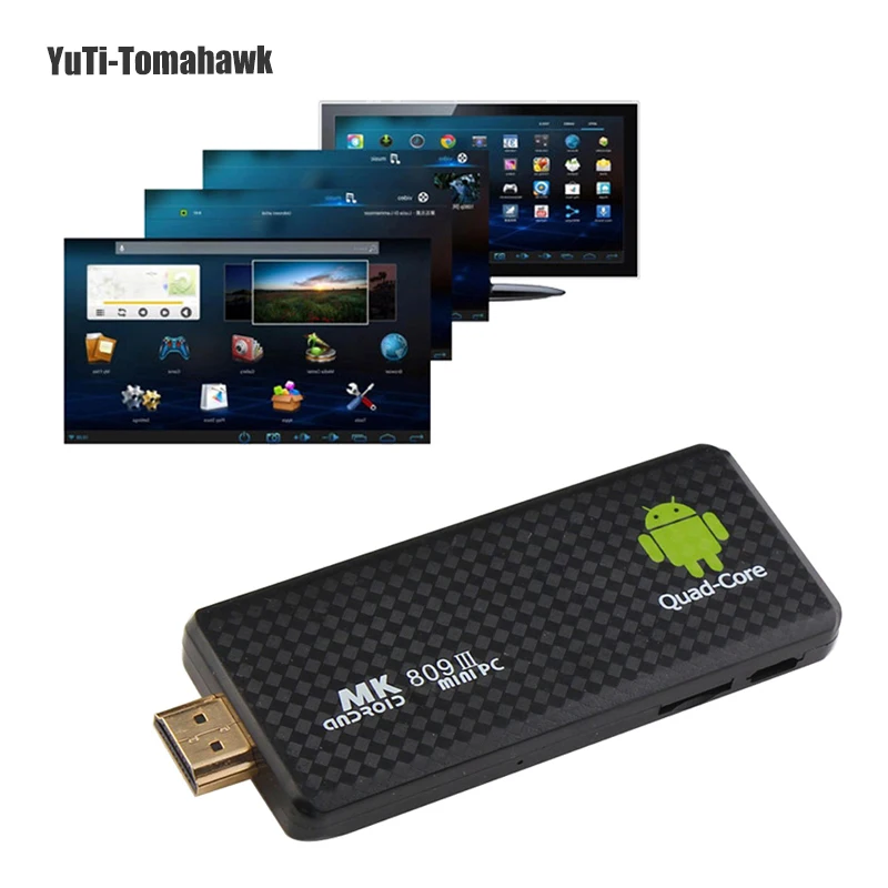 Мини тв флешка Android 7 1 четырехъядерный процессор Rockchip RK3229 2 гб/8 гб wi fi медиаплеер