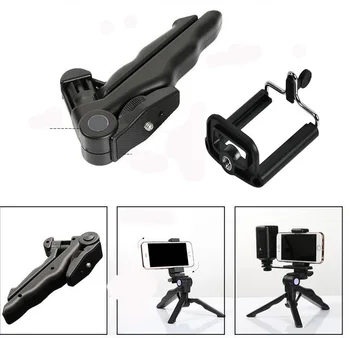 

Mini Tripod Rotation Desktop Handle Stabilizer Folding Tripod Stand for phone Camera DV
