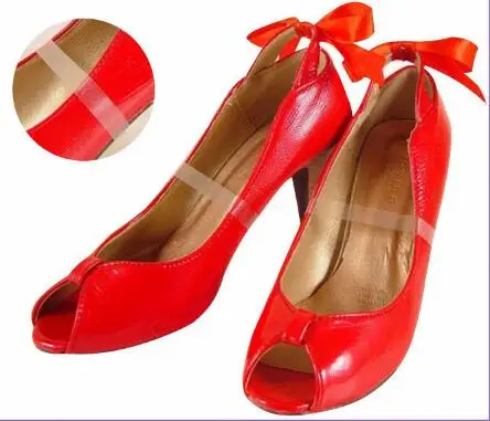 

Fashion 10mm Transparent Invisible Elastic Shoes Band 3 pairs per lot