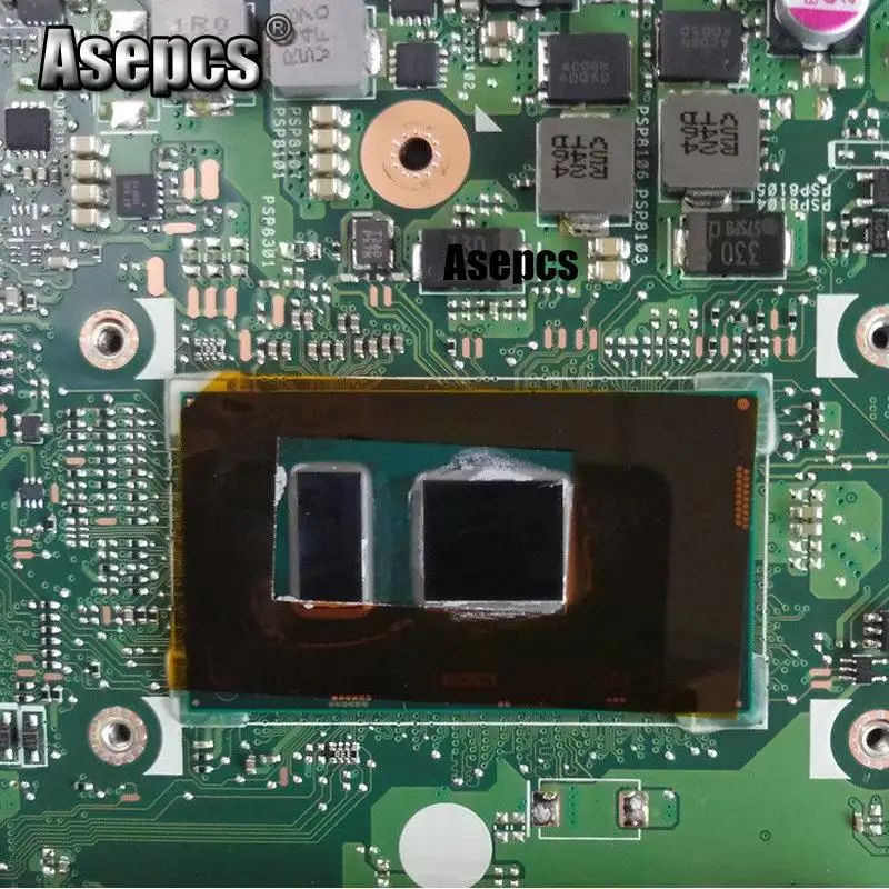 Материнская плата ноутбука AsepcsX555UJ для ASUS X555UJ X555UF F555U X555UB X555UQ X555UTest оригинальная материнская плата 4G ram I5-6200U