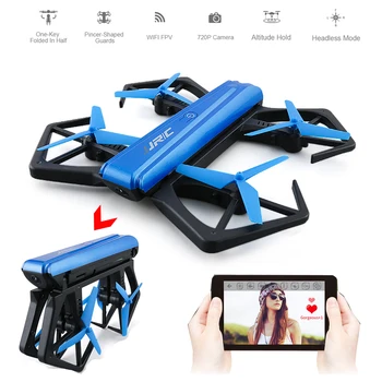 

JJRC H43WH RC Foldable Drone with WiFi 720P HD Camera RC Quadcopter Drone APP Control FPV Drone Altitude Hold Headless Mode RTF