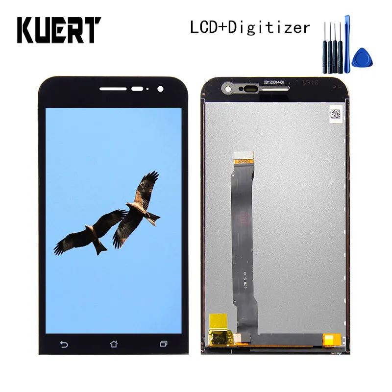 

KUERT High Quality 5.0" For Asus Zenfone 2 ZE500CL Z00D LCD Display Touch Screen Digitizer Assembly Free shipping