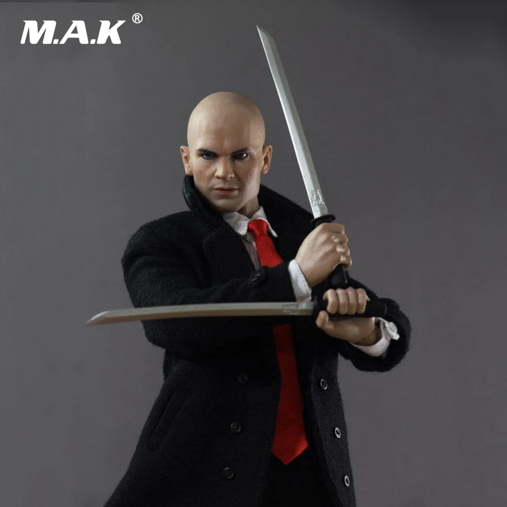 1:6 весы Hitman 47 1" Мужской полный набор экшн-фигурка костюм для головы скульптура и тело и одежда и другие аксессуары модель игрушки для коллекции