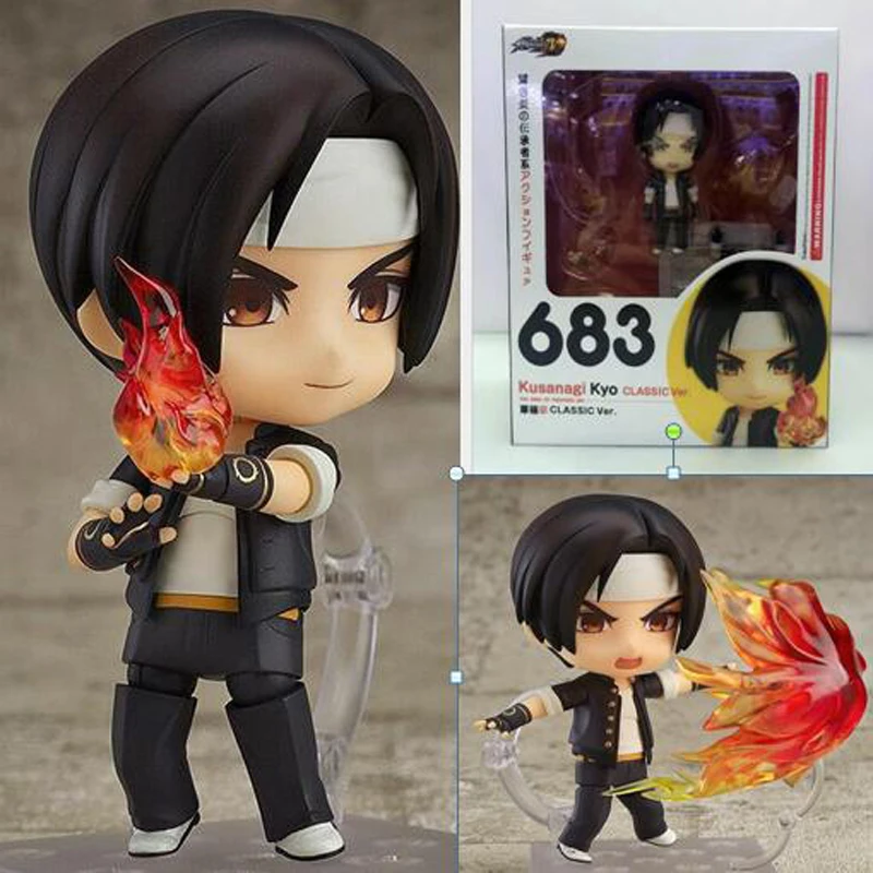 Цена Король бойцов версии фигурка героя аниме Ке Кусанаги Nendoroid Модель Кукла #683 Коллекция ПВХ Цифры игрушки t7037