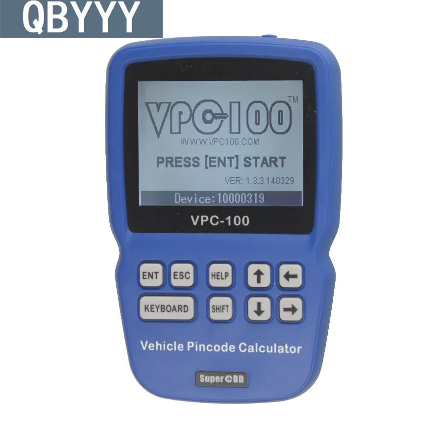 QBYYY автомобильный Слесарь, мужской инструмент, Superobd, VPC-100, автомобильный пинкод, калькулятор VPC100, автомобильный пароль, калькулятор с 500 жетонами