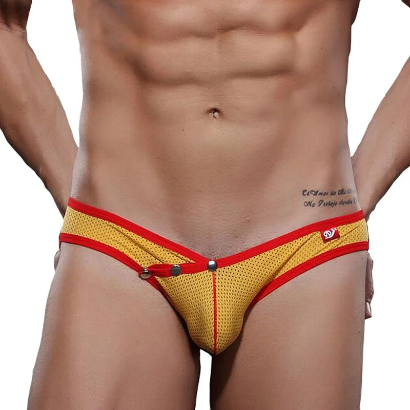 

Mesh Breathable Sexy Mens Briefs Underwear Men Low Waist Open Jockstrap Thongs g Strings Man bikini Briefs Gay Underwear