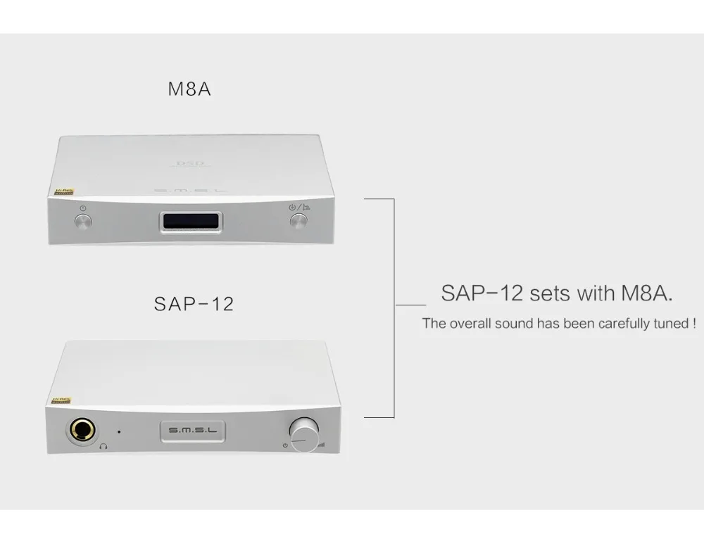 Новейший SMSL SAP-12 класс A/B высокопрочный HIFI усилитель для наушников усилитель RCA вход/выход 6,35 мм выход для наушников