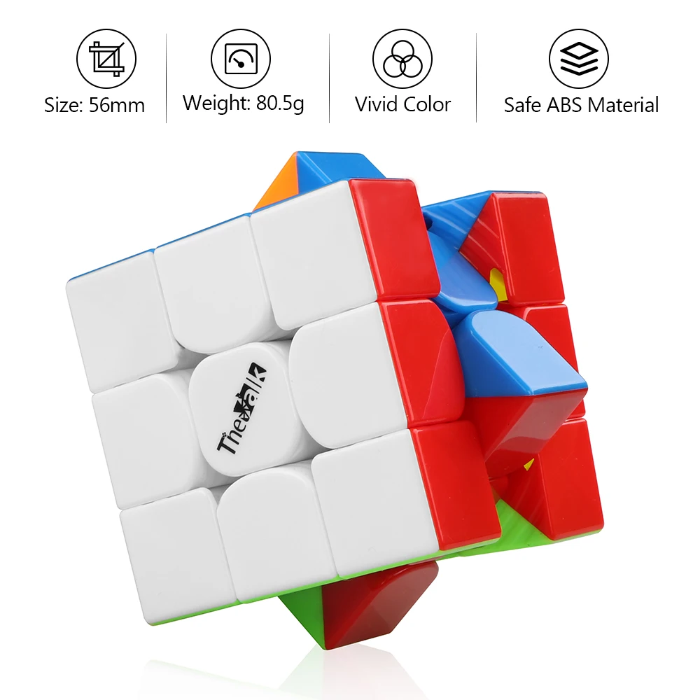 D FantiX QiYi Valk 3 скоростной куб 3x3 липкий волшебный 3x3x3 игрушка головоломка|speed cube 3x3|cube