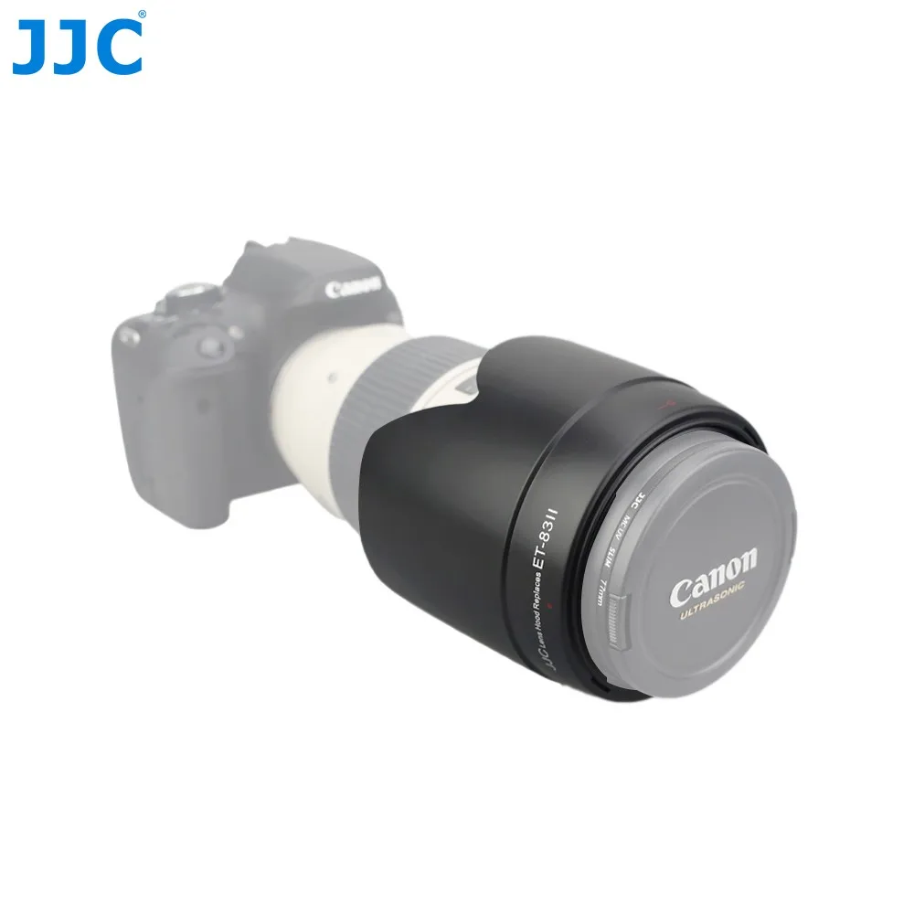 JJC LH-83II черный, белый цвет Бленды для объективов Тенты для Canon EF 70-200 F/2.8L USM бленда Заменяет Canon ET-83II