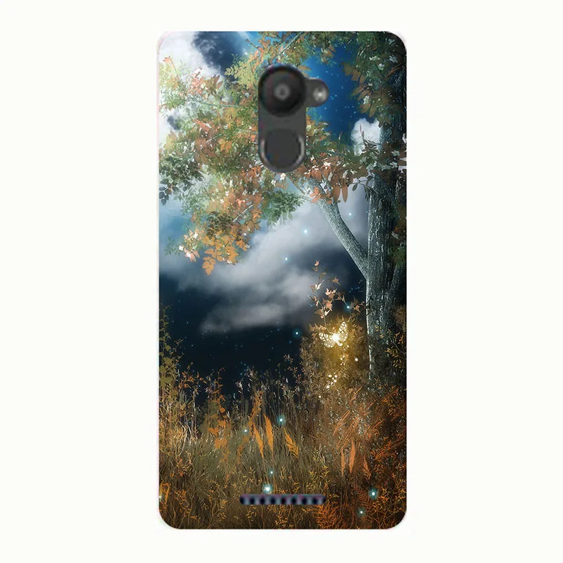 Мягкий силиконовый чехол ТПУ с мультипликационным принтом для BQ BQS 5505 5515 BQ5515