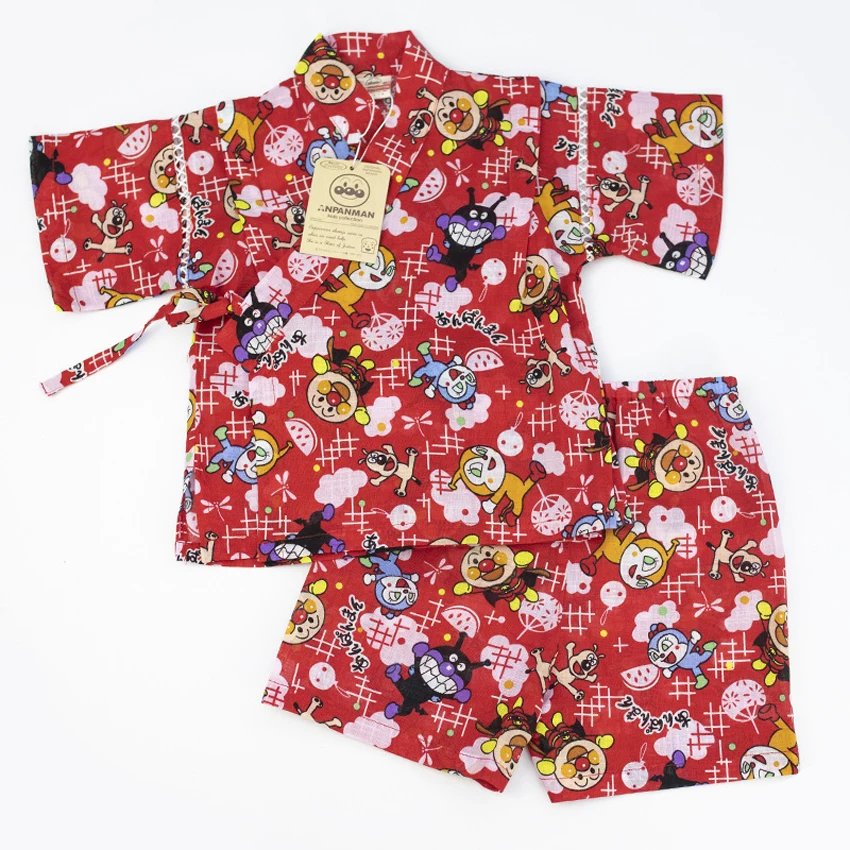 Традиционное японское кимоно «Мама и я», домашняя одежда для сна Yukata, пижамы для девочек, Jinbei Harajuku, Восточная семейная одежда
