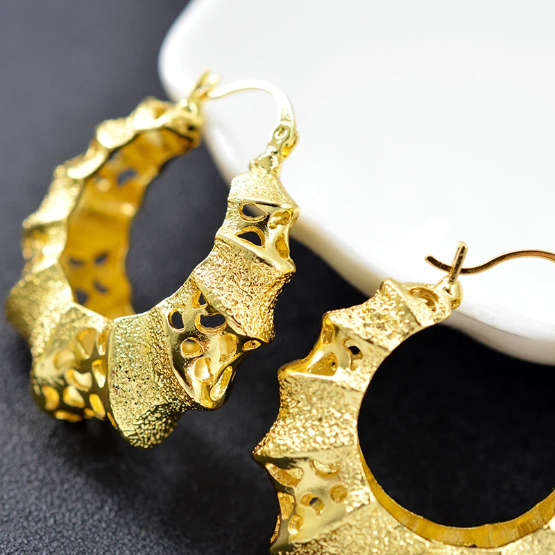 Sunny Jewelry модные ювелирные изделия для женщин большие серьги кольца высокое