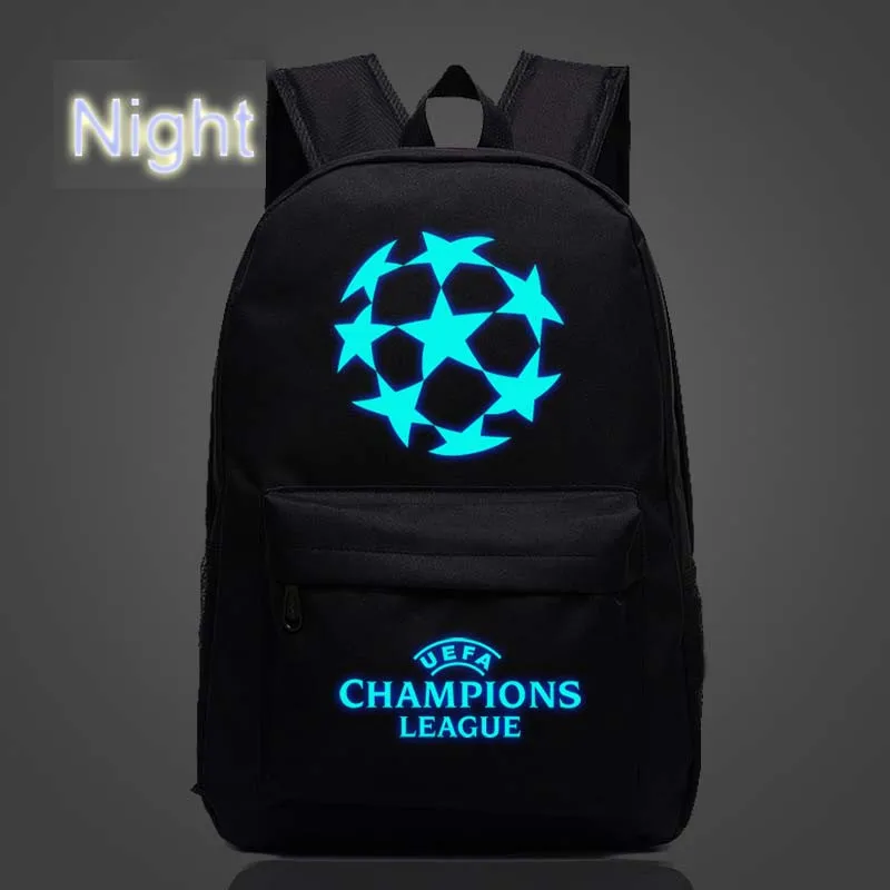 

Luminous C Robasa Messi nylon Backpack school mochilas mujer 2018 school bags for teenage boys bagpack mochila masculina