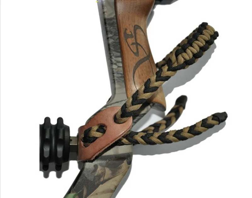 6 цветов блочный лук наручные веревки нейлоновые браслеты из Паракорда лук веревка для лук стрела оборудование Archey Охота стрельба