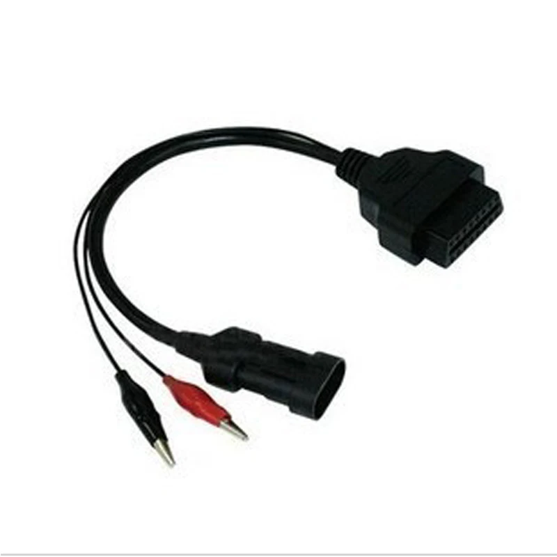 Для Fiat 3PIN для ALFA Lancia OBD OBD2 FIAT до 16PIN диагностический инструмент кабель 3 PIN|fiat cable|fiat