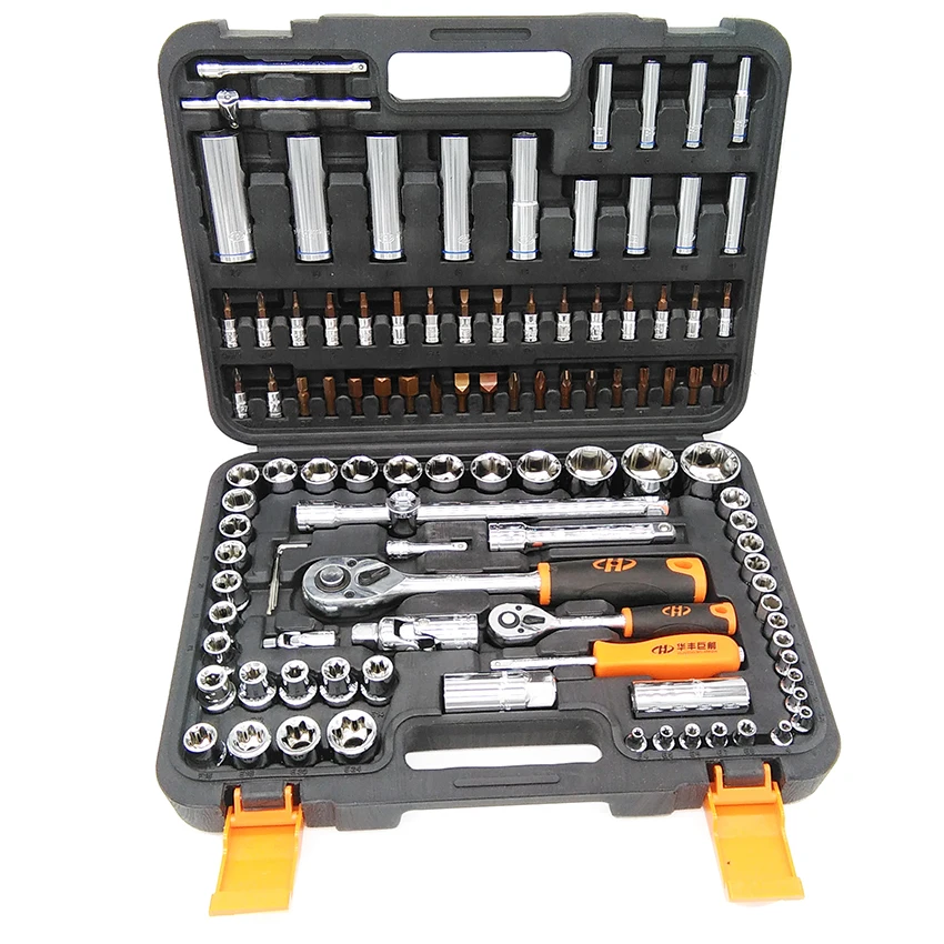 High Quality 108pcs Socket Sleeve Combination Set Motorcycle Vehicle Repair Tool Kit Ratchet Wrench with CE High Quality 108pcs Socket Sleeve Combination Set Motorcycle Vehicle Repair Tool Kit Ratchet Wrench with CE